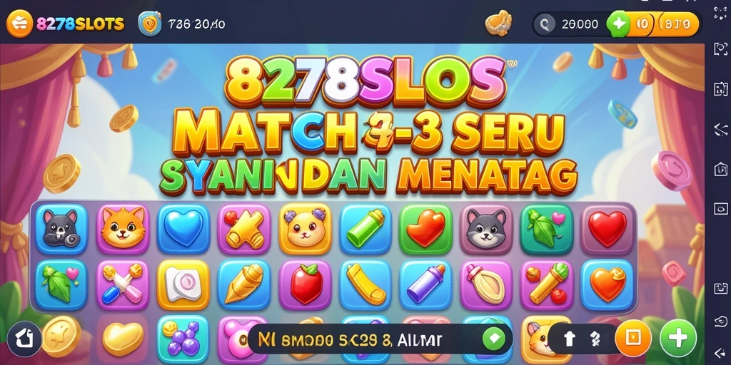 Tampilan gameplay seru dari 8278SLOTS dengan grafis menarik.