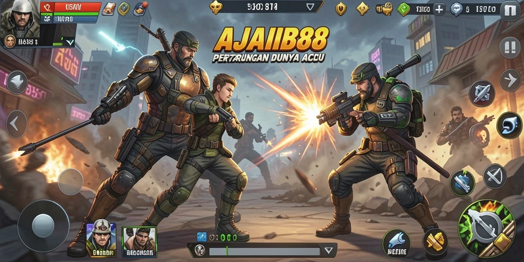 Screenshot AJAIB88 menunjukkan karakter bertarung dalam aksi yang mendebarkan.