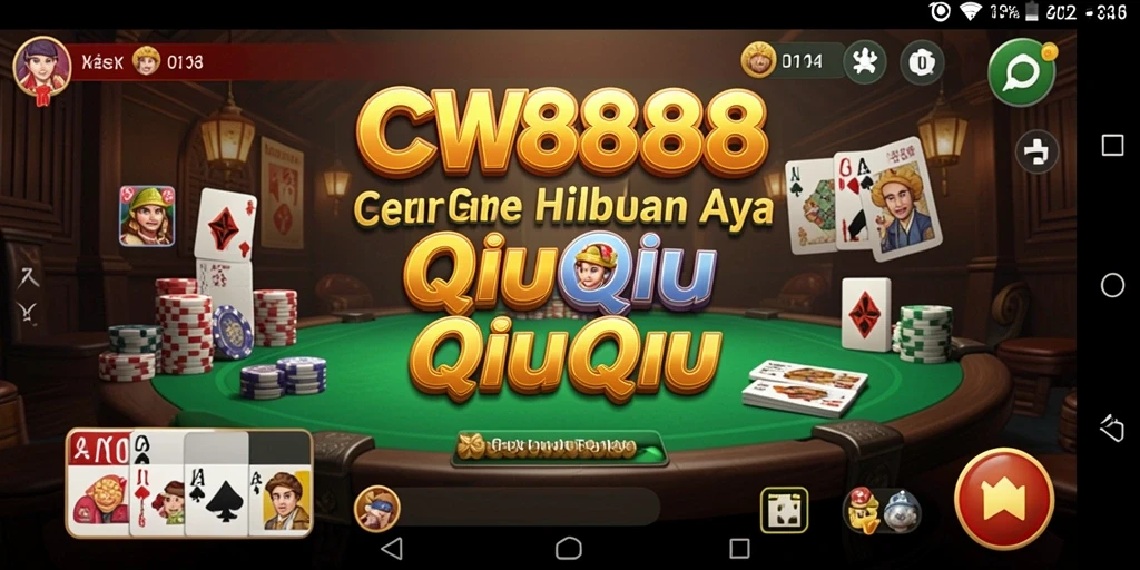 Tangkapan layar dari gameplay intensif CW8888 QiuQiu.