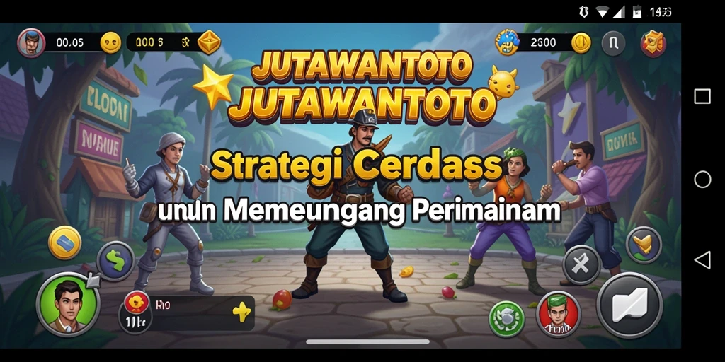 Tampilan menawan gameplay JUTAWANTOTO dalam aksi strategi.