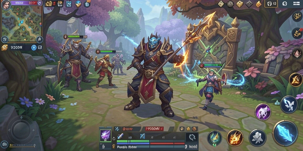 Gameplay seru MMORPG dengan grafis menakjubkan dan petualangan.
