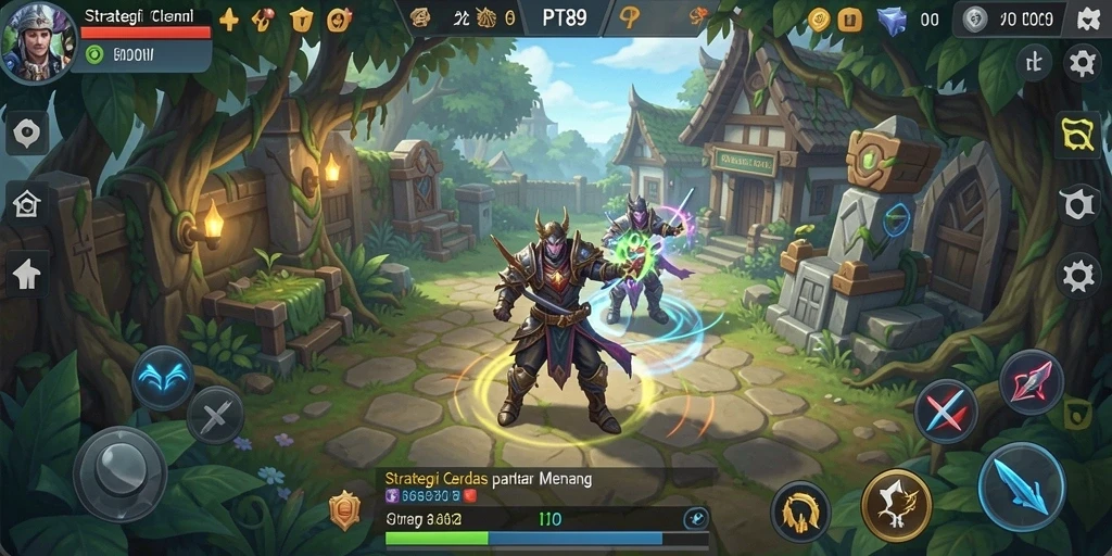 Tampilan gameplay PT89 yang seru dan strategis dalam pertempuran.