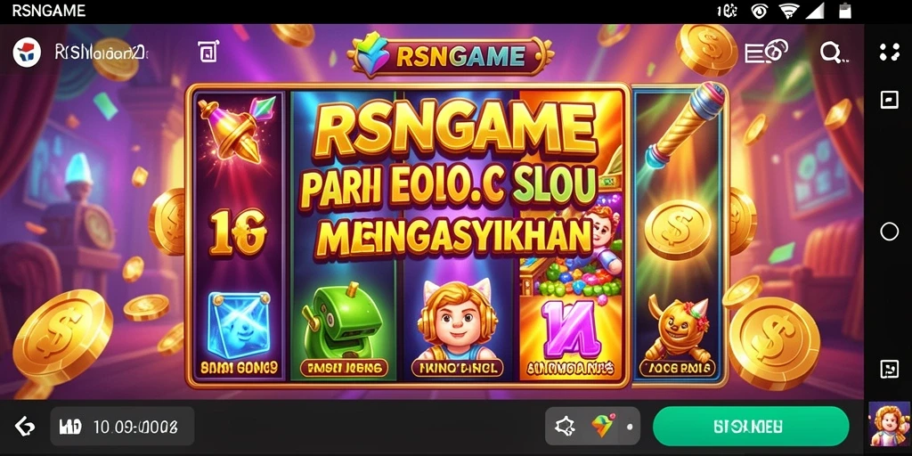 Screenshot gameplay RSNGAME yang menunjukkan keseruan bermain Slot.
