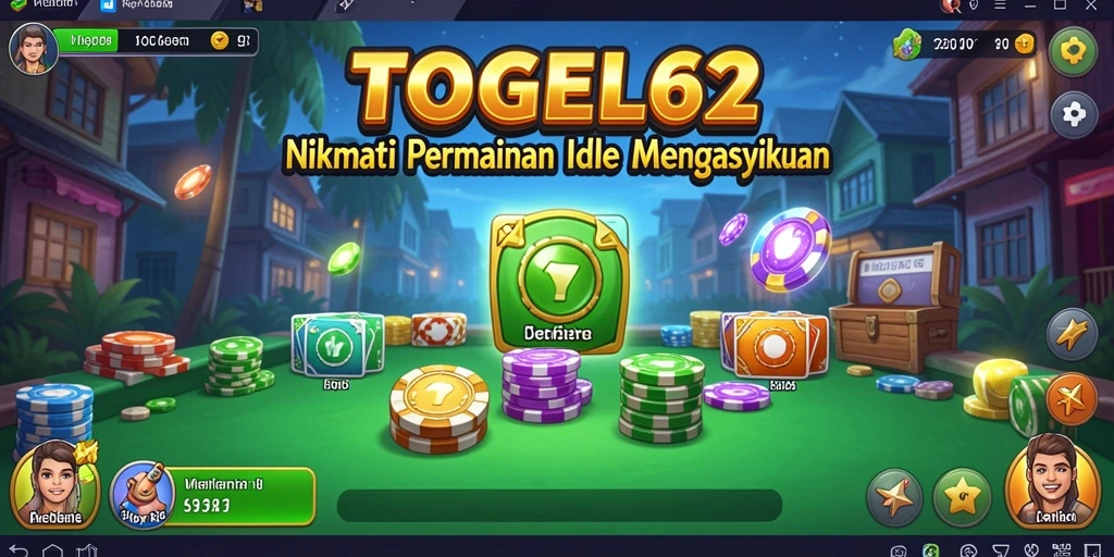 Tampilan gameplay TOGEL62 dengan elemen Idle yang menarik.