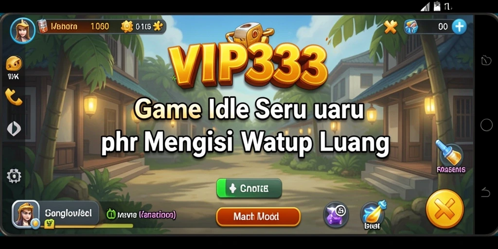 Tampilan menarik gameplay Idle di VIP333.